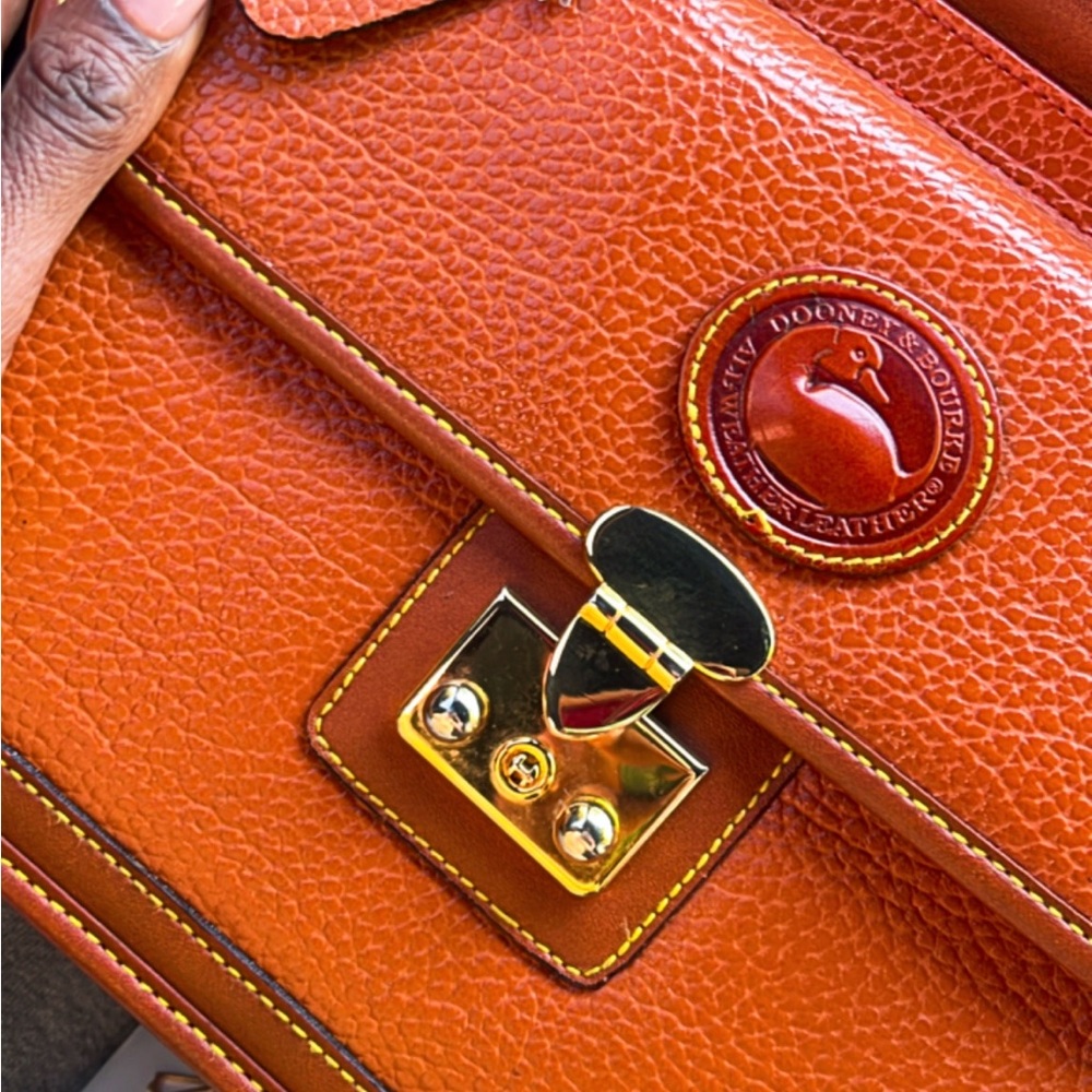 Dooney & Bourke Burnt Orange Leather Bag
